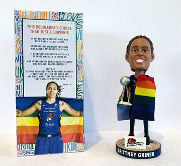 Brittney Griner 2019 Pride Flag Bobblehead SGA